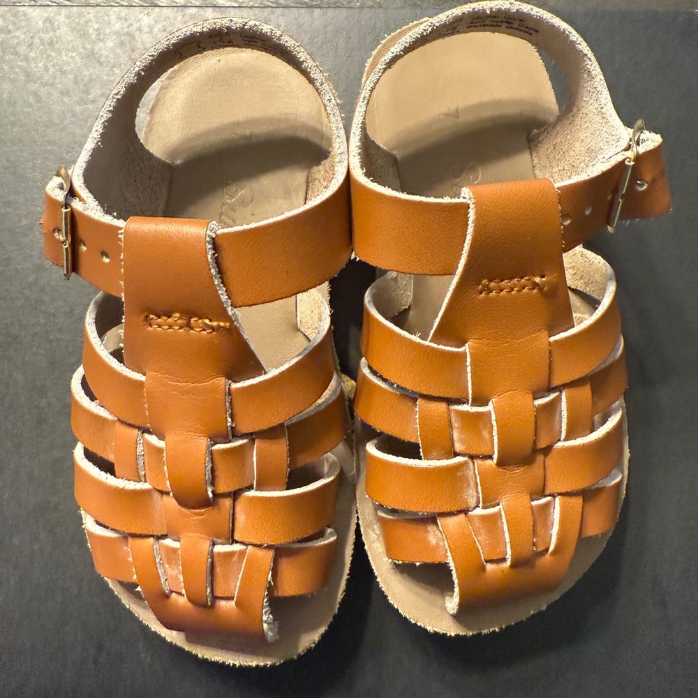 Kids Tan Sandals
